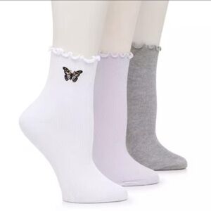 STEVE MADDEN anklet socks shoe size 5-10